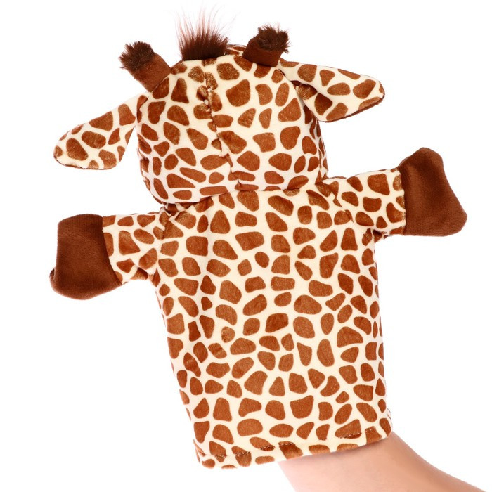 Мягкая игрушка на руку «Жираф», 26 см - фото 3 - id-p214824881