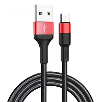 Кабель X26 Xpress charging data cable for Micro черно-красный