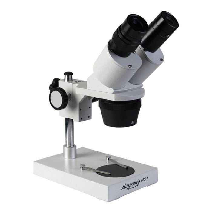 Микроскоп стерео «МС-1», вариант 1A, увеличение объектива 1х/3х - фото 2 - id-p214826407