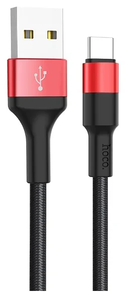 Кабель X26 Xpress charging data cable for Type-C черно-красный - фото 2 - id-p214826628