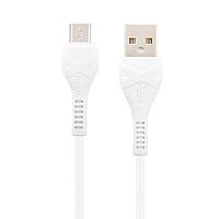 Кабель X37 Cool power charging data cable for Micro белый