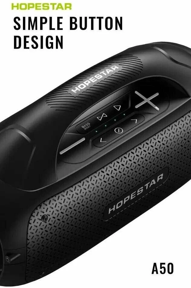 Портативная Bluetooth Колонка Hopestar A50 с Беспроводным Микрофоном, 80Вт - фото 5 - id-p214828121