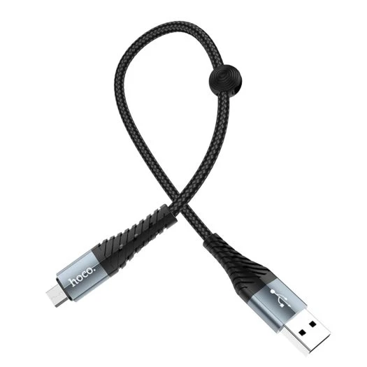 Кабель X38 Cool Charging data cable for Micro(L=0.25M) черный - фото 1 - id-p214828182