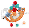 Игрушка - баланс развивающая Котик с клубочками Fur Joy, 929-16, фото 5