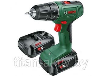 Аккум. дрель-шуруповерт BOSCH EasyDrill 18V-40 в кейсе (18.0 В, 2 акк., 2.0 А/ч Li-Ion, 2 скор., 40