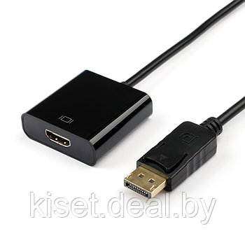 Переходник-адаптер видео ATcom AT6852 HDMI(m) - DisplayPort(m) 0.1m черный