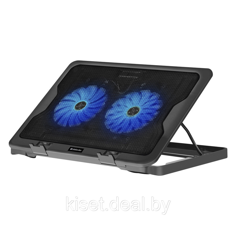 Подставка для ноутбука с охлаждением Defender NS-503 черный - фото 1 - id-p214832678