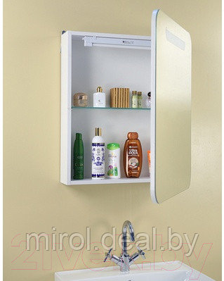 Шкаф с зеркалом для ванной Onika Неаполь 60.01 - фото 2 - id-p214832977