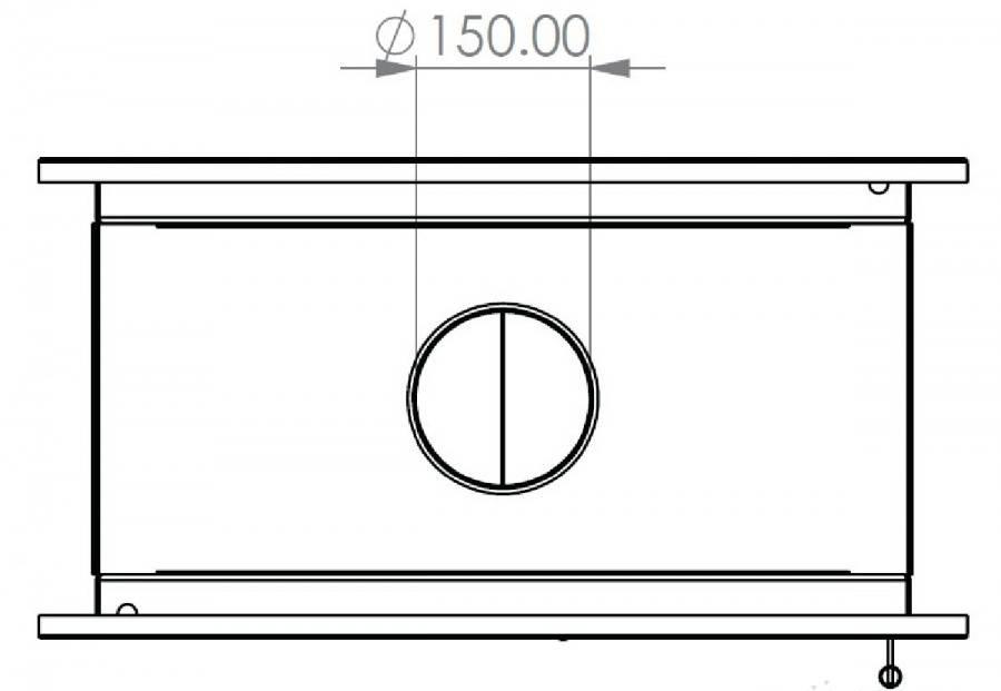 Каминная топка A.caminetti Cassette Nordic W70 туннельная - фото 4 - id-p214840223