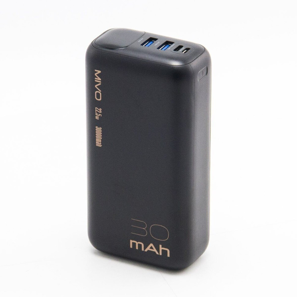 Беспроводное зарядное устройство Mivo MB-308Q 30000 mAh - фото 2 - id-p214840335