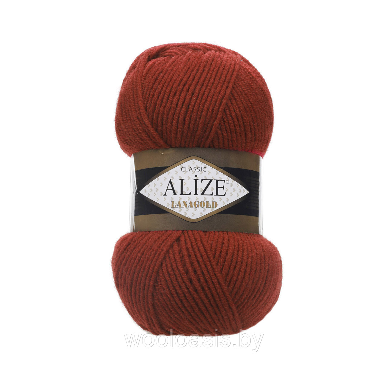 Пряжа Alize Lanagold Classic, Ализе Ланаголд Классик, турецкая, шерсть с акрилом, для ручного вязания (цвет 36)