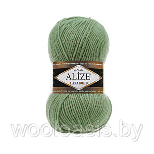 Пряжа Alize Lanagold Classic, Ализе Ланаголд Классик, турецкая, шерсть с акрилом, для ручного вязания (цвет 180)