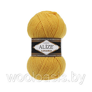 Пряжа Alize Lanagold Classic, Ализе Ланаголд Классик, турецкая, шерсть с акрилом, для ручного вязания (цвет 216)