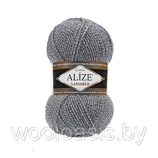 Пряжа Alize Lanagold Classic, Ализе Ланаголд Классик, турецкая, шерсть с акрилом, для ручного вязания (цвет 651)