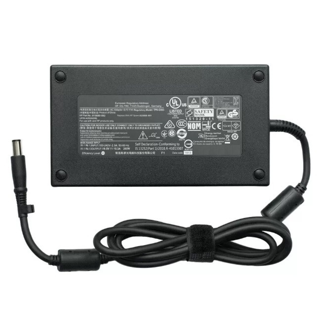 Зарядное устройство для ноутбука HP 19V 10.3A 200W (7.4x5.0) - фото 1 - id-p214845754