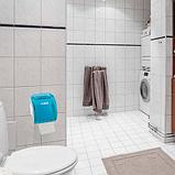 Диспенсер для бытовой туалетной бумаги LAIMA, тонированный голубой. Цена без НДС., фото 8