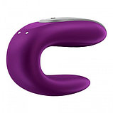 Смарт-стимулятор для пар Satisfyer Double Fun фиолетовый, фото 6