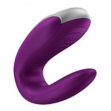 Смарт-стимулятор для пар Satisfyer Double Fun фиолетовый, фото 2