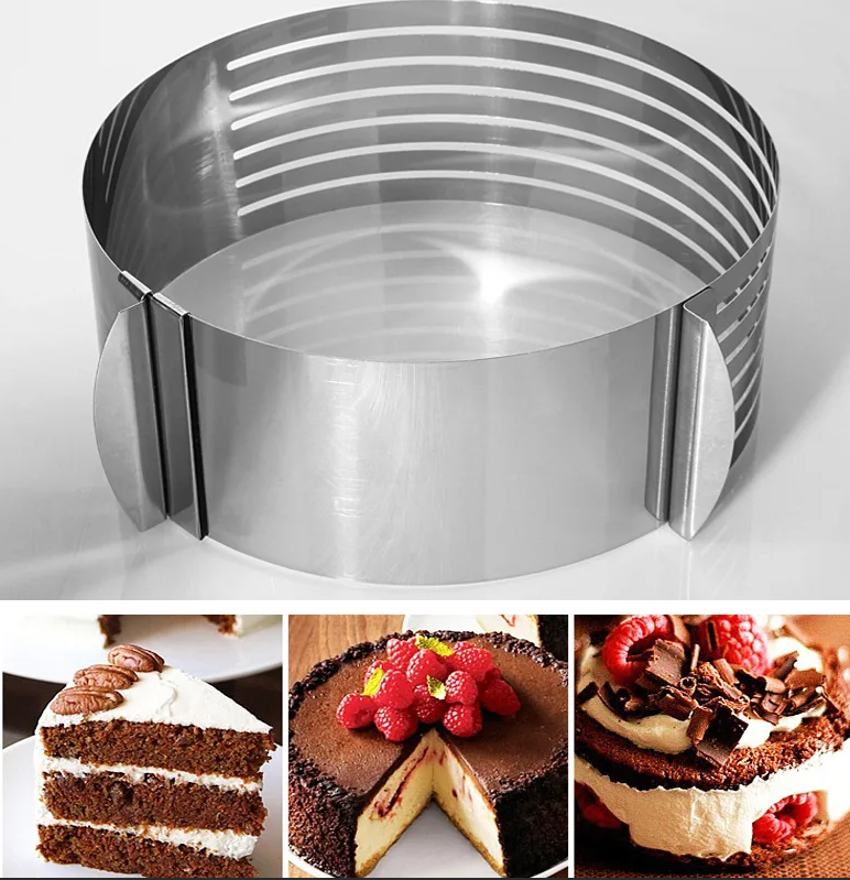 Разъемное кольцо для торта с прорезями, фото 1