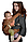 Детский рюкзак-кенгуру серии "в помощь маме", слинг 3 в 1 для переноски малыша, эргорюкзак-хипсит для ребенка, фото 2