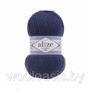 Пряжа Alize Lanagold 800, Ализе Ланаголд 800, турецкая, шерсть с акрилом, для ручного вязания (цвет 215)