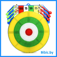 Детский набор для игры в дартс, игровой набор на точность для детей, взрослых 38 см. Игра в дартс