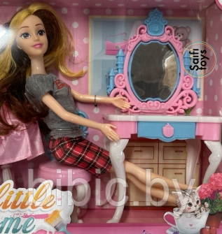 Детская кукла Барби с аксессуарами и платьями LL531B, Barbie детский игровой набор кукол для девочек - фото 3 - id-p214873762