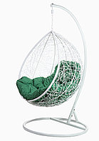 Кресло подвесное FP 0237 зеленая подушка