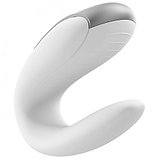 Смарт-стимулятор для пар Satisfyer Double Fun белый, фото 3