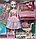 Детская кукла пупс с аксессуарами Happy Time 2027-15, интерактивный детский игровой набор кукол для девочек, фото 2
