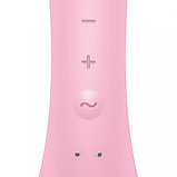 Двусторонний вибратор с клиторальным стимулятором Satisfyer Triple Oh Pink, фото 7