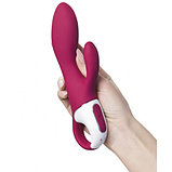 Смарт-вибратор для точки G с клиторальным стимулятором Satisfyer Heated Affair, фото 3