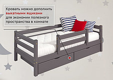 Кровать Соня с защитой по центру - вариант 4 (2 варианта цвета) фабрика МебельГрад, фото 2