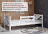 Угловая кровать Соня с наклонной лестницей - вариант 8  лаванда (2 варианта цвета) фабрика МебельГрад, фото 2