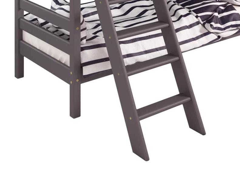 Двухъярусная кровать Соня с наклонной лестницей - вариант 10 (2 варианта цвета) фабрика МебельГрад - фото 4 - id-p95042087