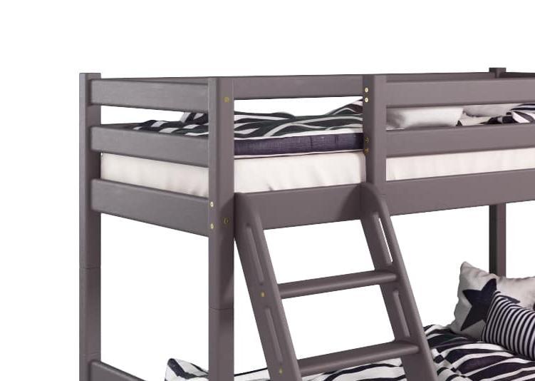 Двухъярусная кровать Соня с наклонной лестницей - вариант 10 (2 варианта цвета) фабрика МебельГрад - фото 5 - id-p95042087