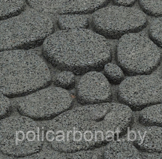 Плитка садовая круглая River Rock, 46см, серый - фото 5 - id-p214888745