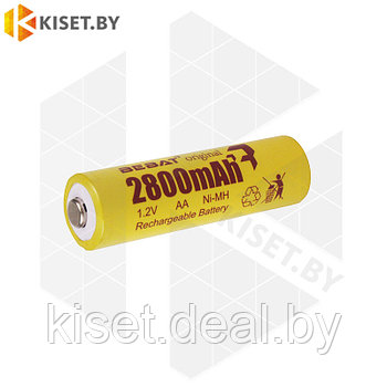 Аккумулятор AA Ni-MH BEBAT 2800mAh