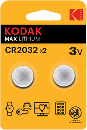 KODAK CR2032-2BL MAX Lithium
