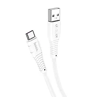 Кабель X67 5A Nano silicone fast charging data cable for Type-C белый