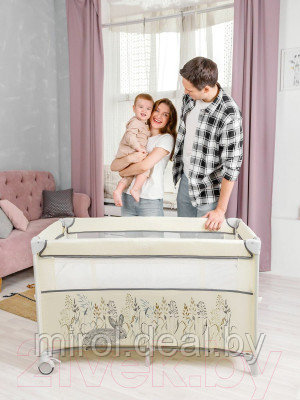 Кровать-манеж Amarobaby Transform Flora / AMARO-26TrF/03 - фото 9 - id-p214912532