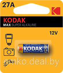KODAK 27A-1BL MAX SUPER Alkaline [K27A-1, GP27A, MN27]