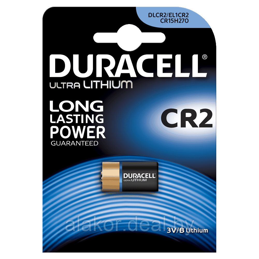 Элемент питания DURACELL Lithium CR2 BP - фото 1 - id-p214918056