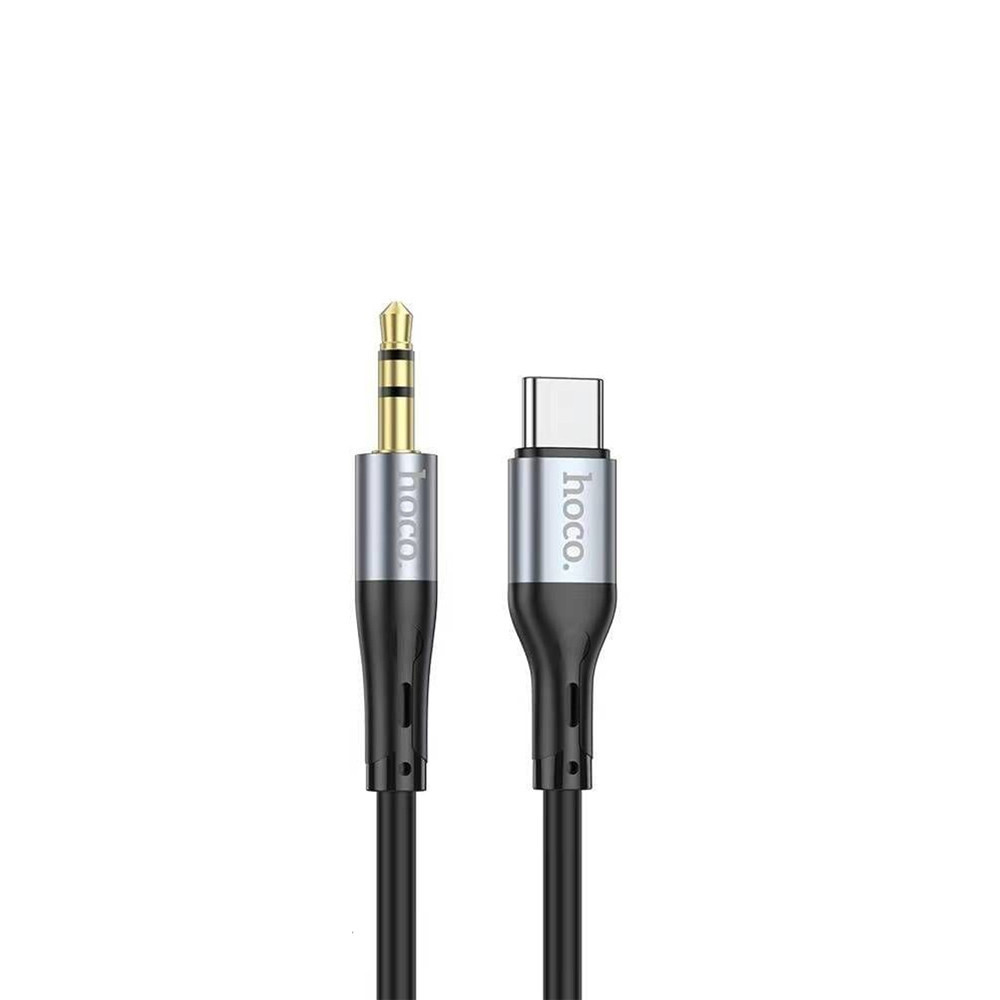 Кабель UPA22 Type-C silicone digital audio conversion cable черный - фото 1 - id-p214920511