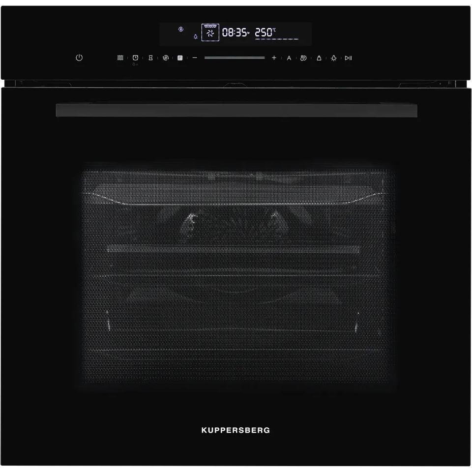 Духовой шкаф Kuppersberg HK 616 Black, ШхВхГ: 59.5х59.6х56.5 см, 72 л, гидролизная очистка, черный цвет - фото 1 - id-p214918999
