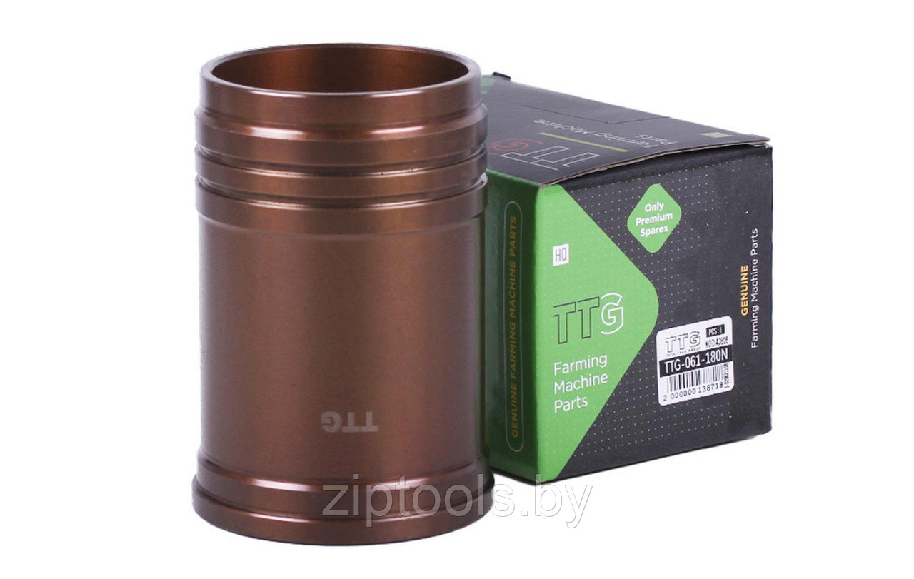 ГИЛЬЗА ЦИЛИНДРА TTG НА ДИЗЕЛЬНЫЙ ДВИГАТЕЛЬ 180N, ДИАМЕТР 80 ММ