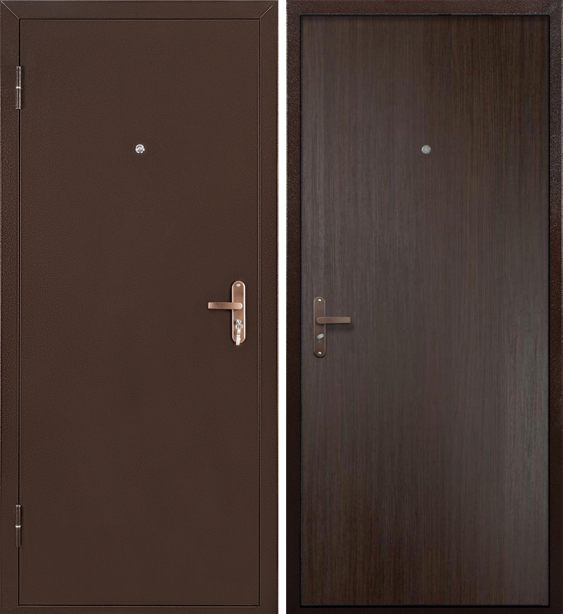 ПРОМЕТ "Спец ПРО" Венге (2060х960 Левая) | Входная металлическая дверь