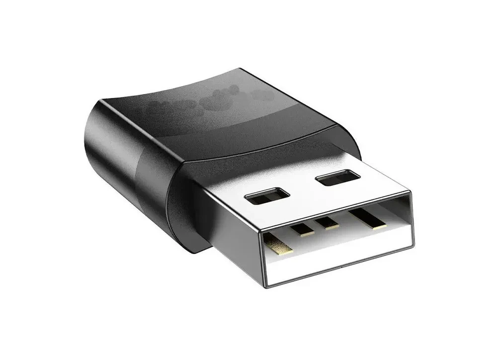 Адаптер UA17 USB Male to Type-C female USB2.0 adapter черный - фото 3 - id-p214922225