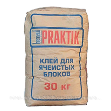 Bergauf Praktik клей для блоков, 30 кг