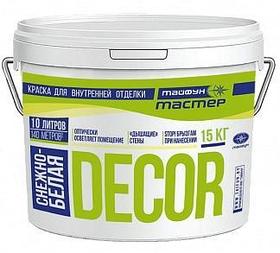 Тайфун Мастер ВД-АК-23 ТМ-DECOR (краска потолочн) 10,5л (15кг), РБ